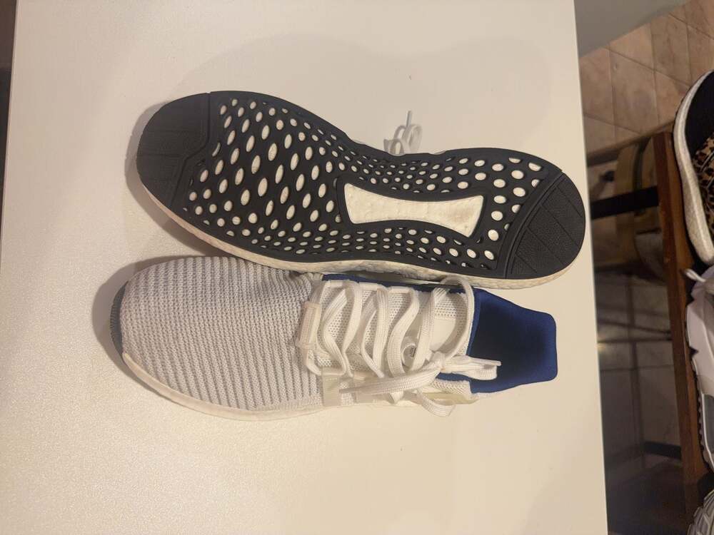 Adidas EQT Support ADV Size 13 White Blue Sneakers